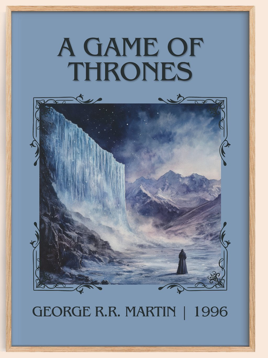A Game Of Thrones Classic Book Art Print by George R.R. Martin