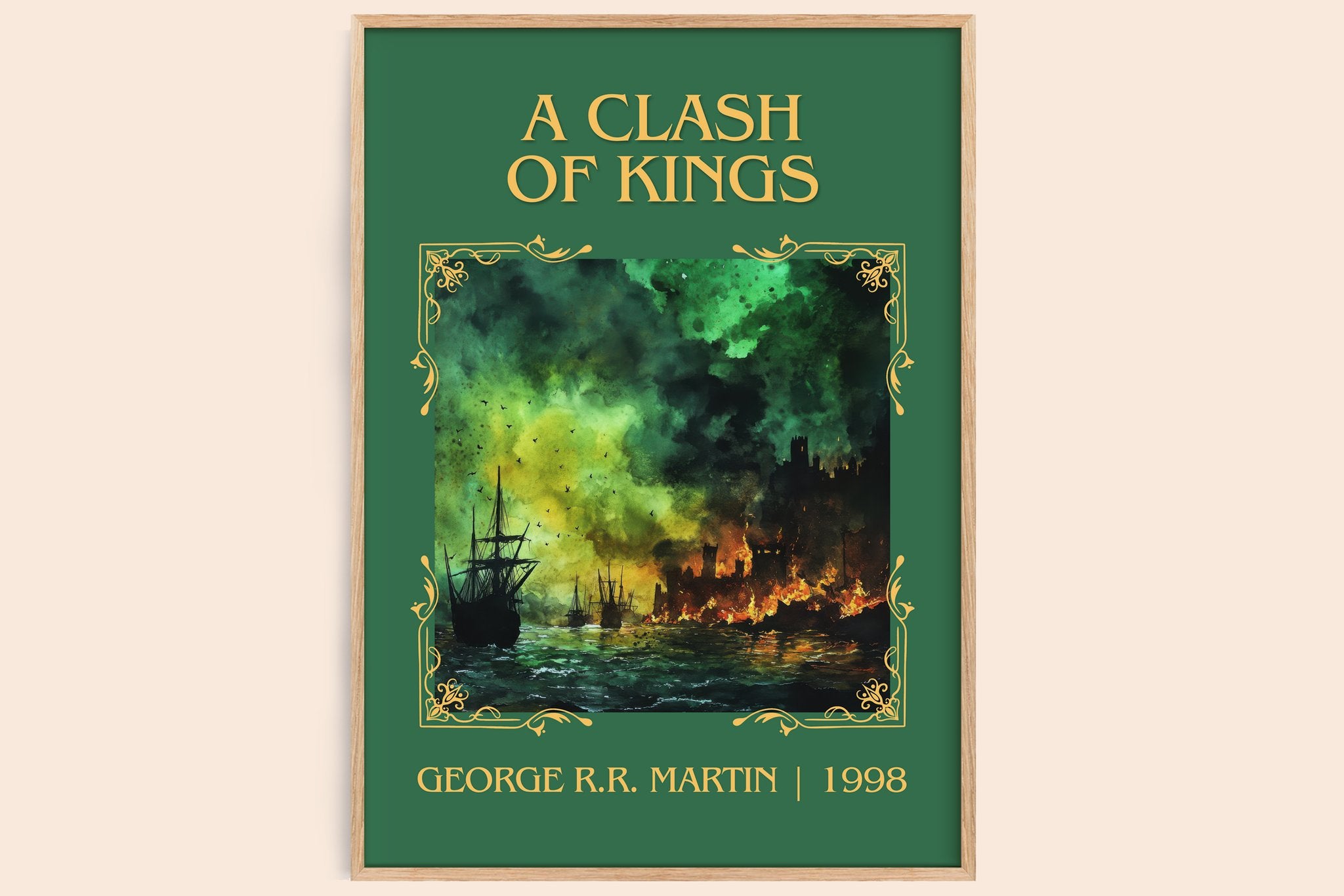 A Clash of Kings Classic Book Art Print by George R. R. Martin