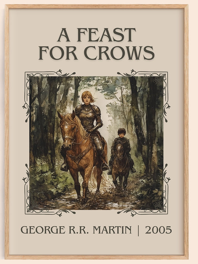 A Feast For Crows Classic Book Art Print by George R.R. Martin