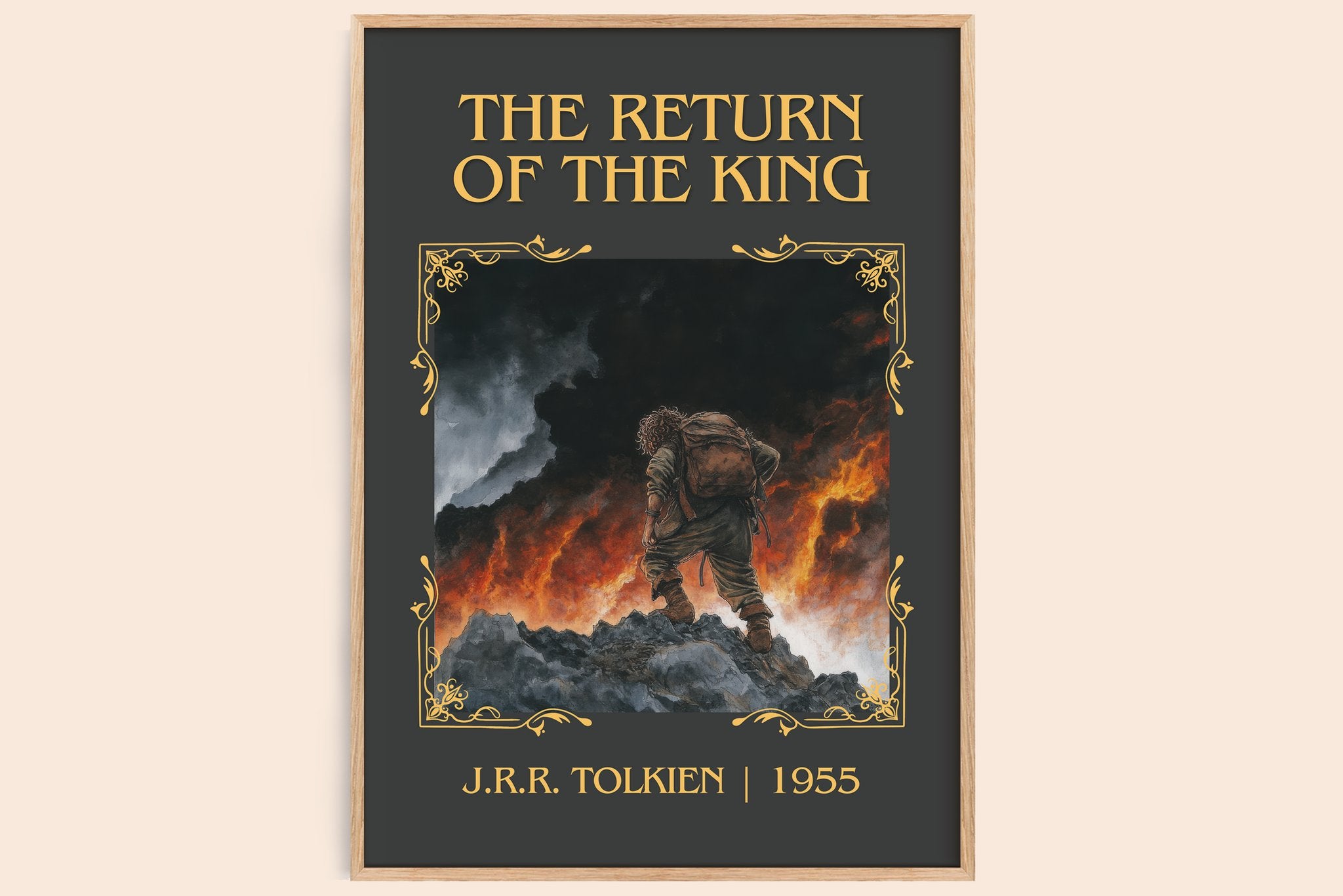 The Return Of The King Classic Book Art Print by J.R.R. Tolkien