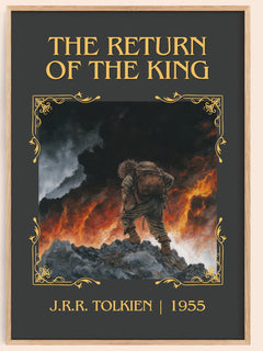 The Return Of The King Classic Book Art Print by J.R.R. Tolkien – book poster