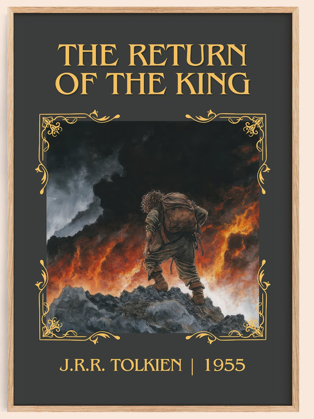 The Return Of The King Classic Book Art Print by J.R.R. Tolkien