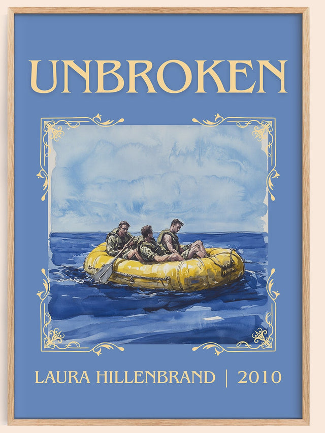 Unbroken Classic Book Art Print by Laura Hillenbrand