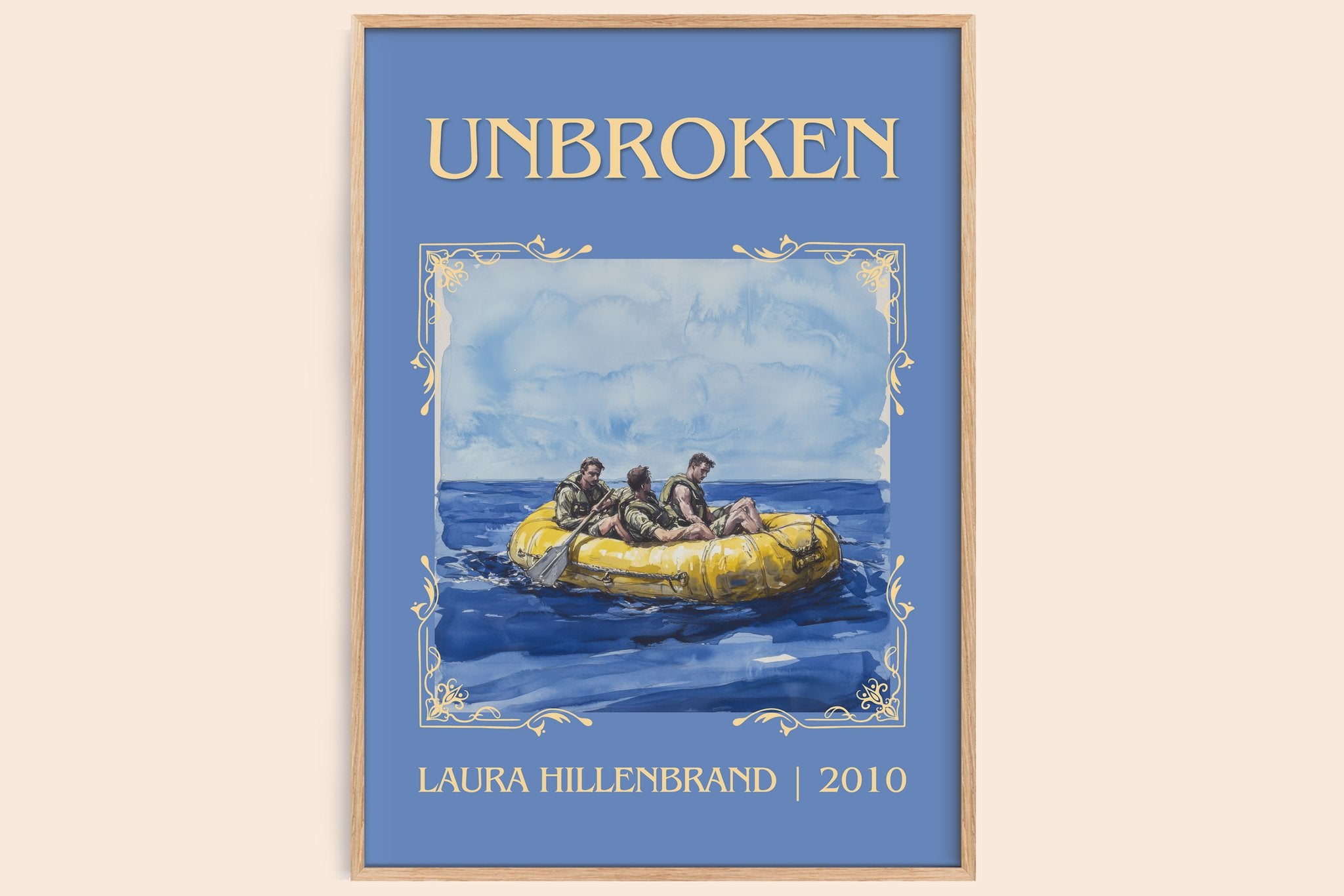 Unbroken Classic Book Art Print by Laura Hillenbrand