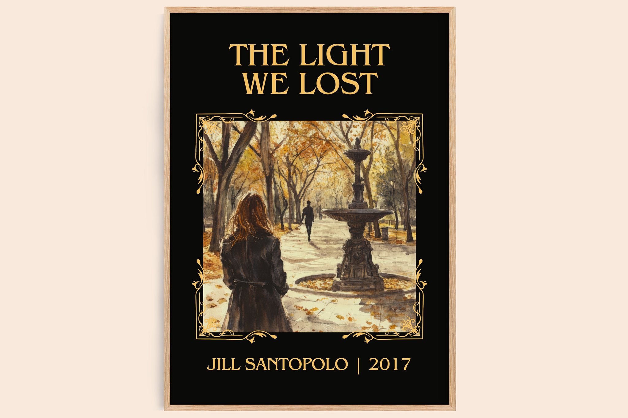 The Light We Lost Classic Book Art Print by Jill Santopallo