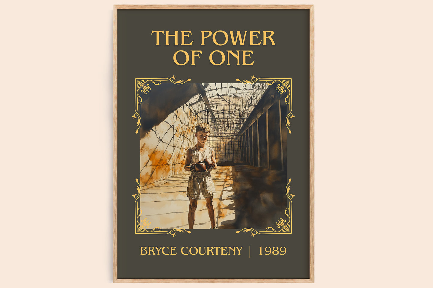 The Power of One Classic Book Art Print by Bryce Courtenay