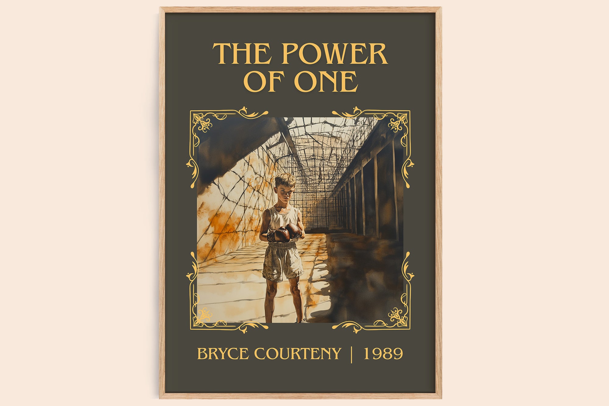 The Power of One Classic Book Art Print by Bryce Courtenay