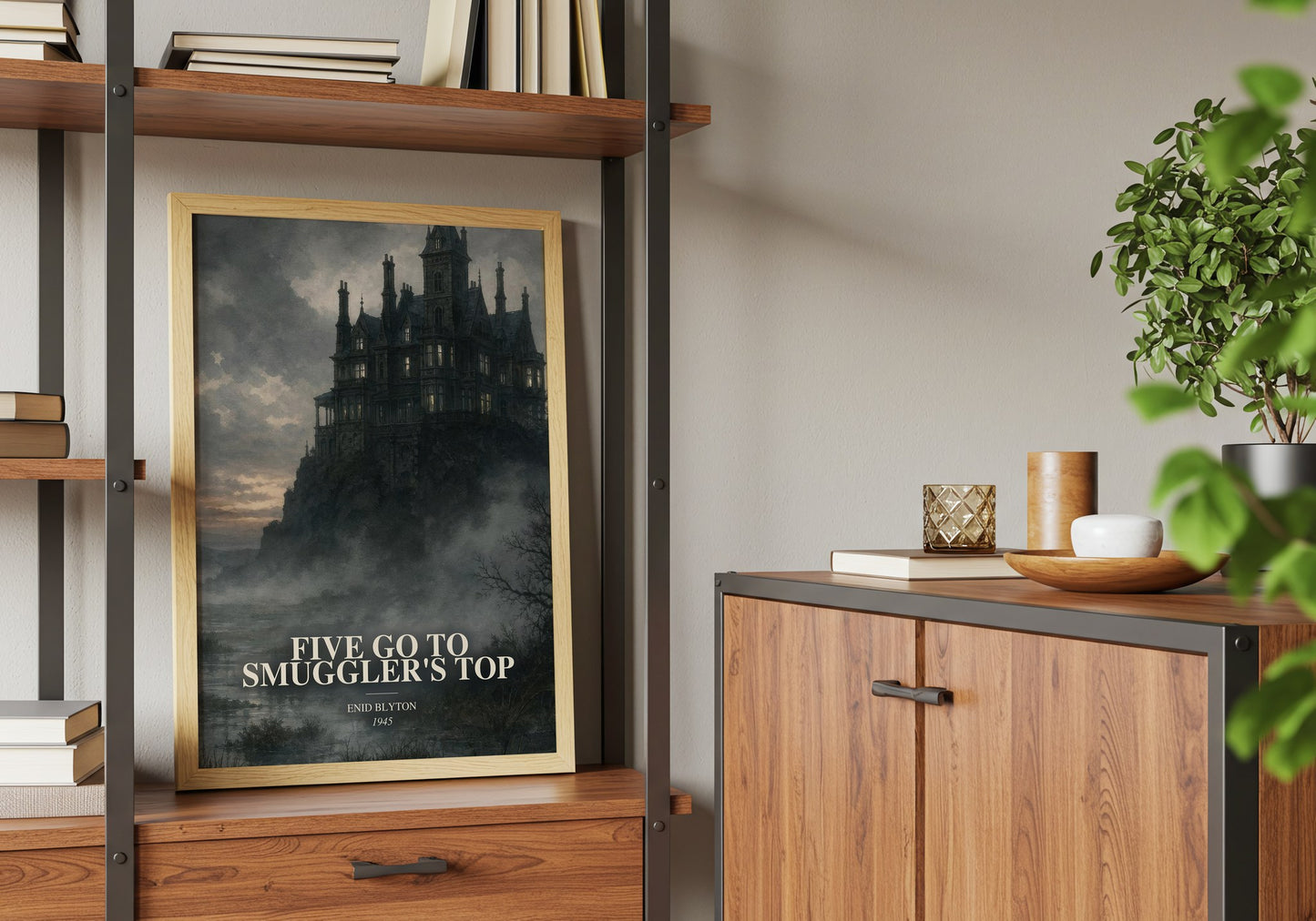 Five Go To Smuggler'S Top book watercolour illustration paper finish options – matte satin gloss