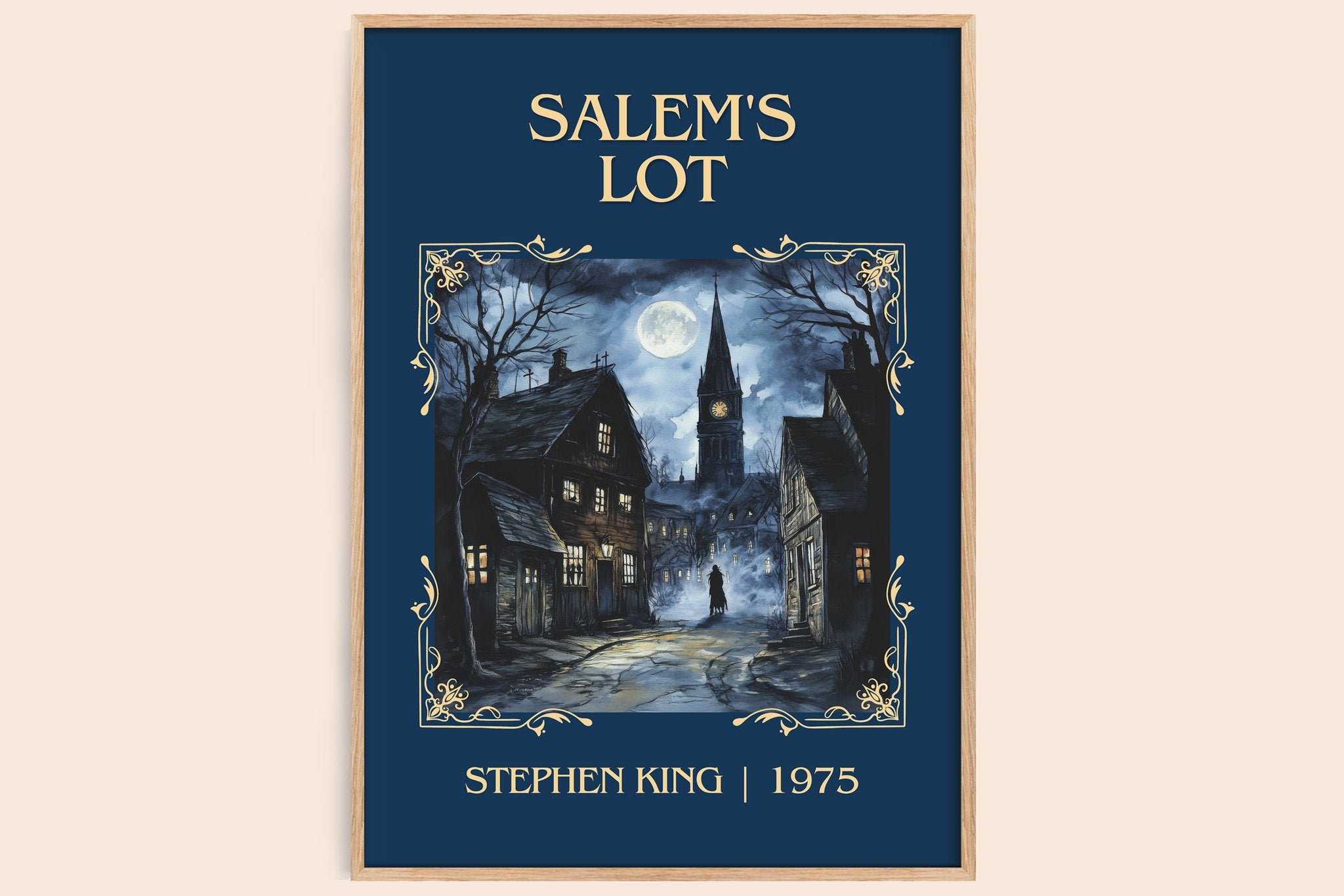 Salem's Lot Classic Book Art Print by Stephen King