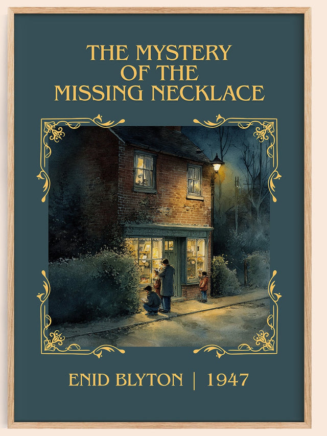 Mystery Of The Missing Necklace Classic Book Art Print by Enid Blyton