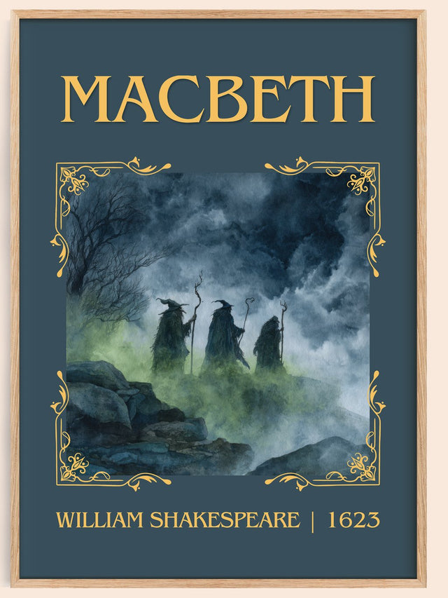 Macbeth Classic Book Art Print by William Shakespeare