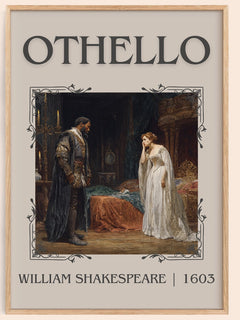 Othello Classic Book Art Print by William Shakespeare