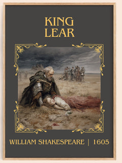 King Lear Classic Book Art Print by William Shakespeare