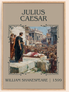 Julius Caesar Classic Book Art Print by William Shakespeare