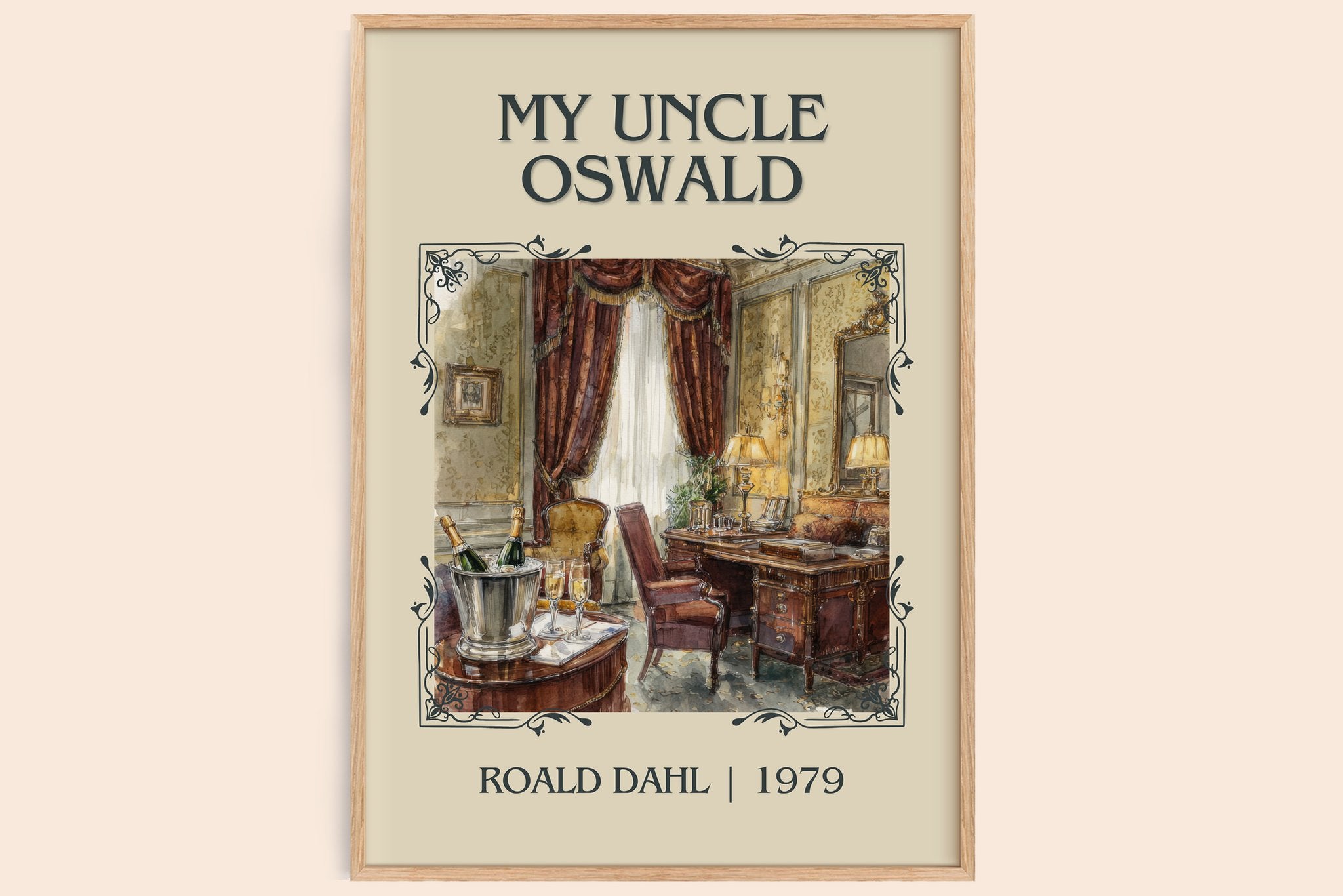 My Uncle Oswald Classic Book Art Print by Roald Dahl