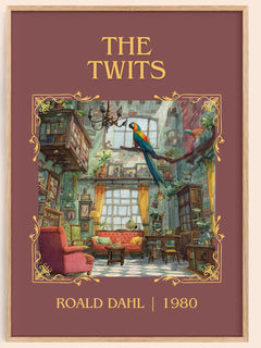 The Twits Classic Book Art Print by Roald Dahl
