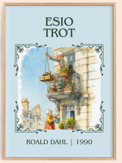 Esio Trot Classic Book Art Print by Roald Dahl