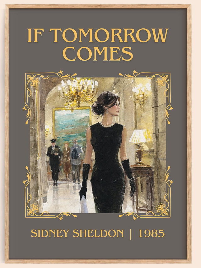 If Tomorrow Comes Classic Book Art Print by Sidney Sheldon
