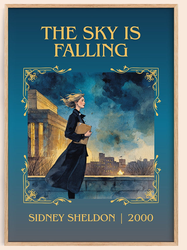 The Sky Is Falling Classic Book Art Print by Sidney Sheldon