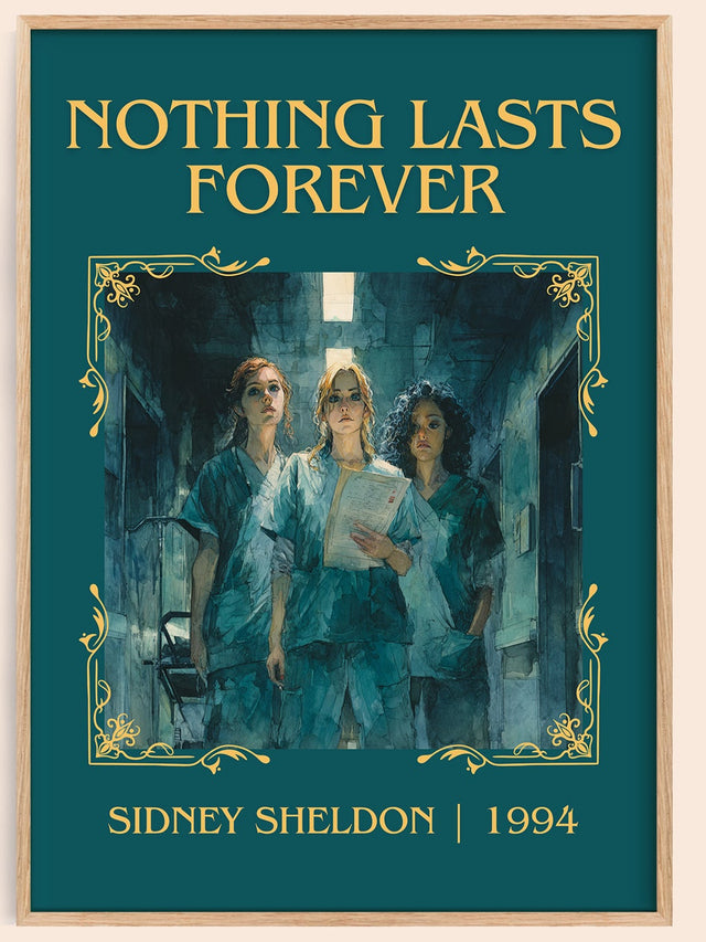 Nothing Lasts Forever Classic Book Art Print by Sidney Sheldon