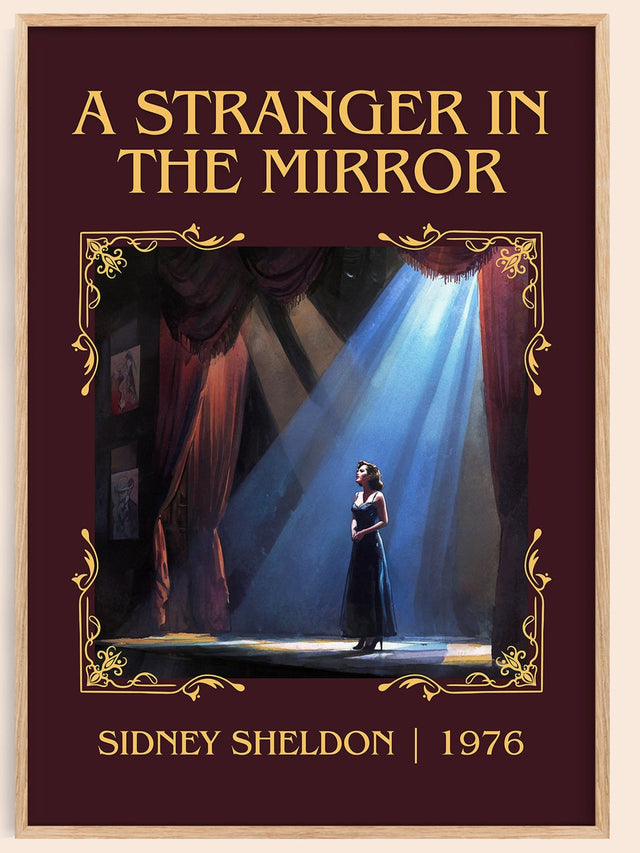 A Stranger in the Mirror Classic Book Art Print by Sidney Sheldon