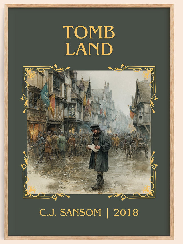 Tombland Classic Book Art Print by C.J. Sansom