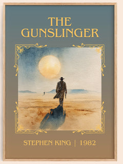 The Gunslinger Classic Book Art Print by Stephen King
