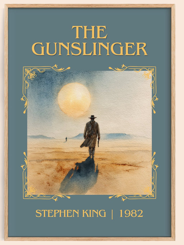 The Gunslinger Classic Book Art Print by Stephen King