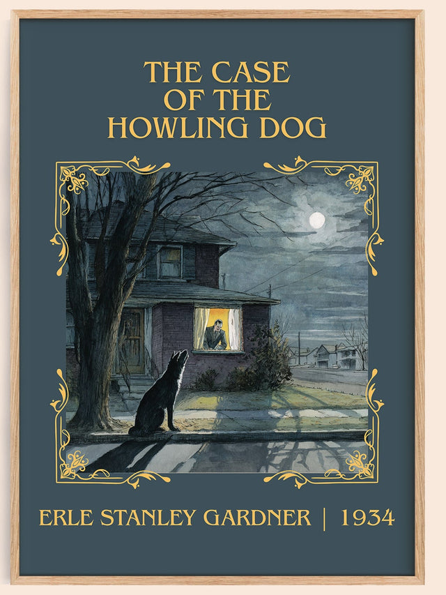 Case of the Howling Dog Classic Book Art Print by Erle Stanley Gardner