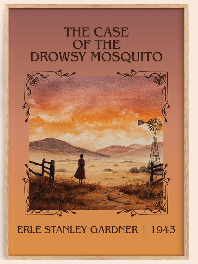 Case of the Drowsy Mosquito Classic Book Art Print by E. Gardner