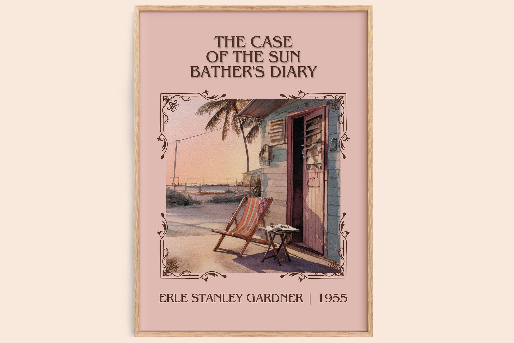 Case of the Sun Bather's Diary Classic Book Art Print by E. Gardner