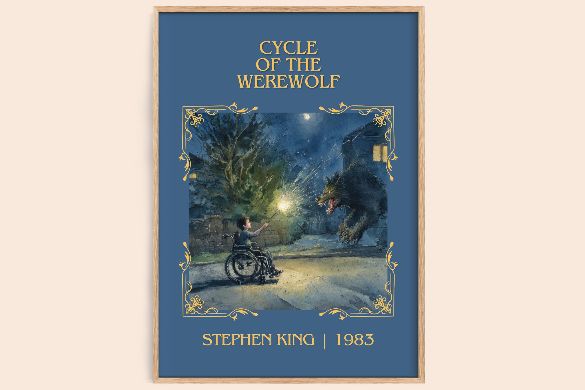 Cycle of the Werewolf Classic Book Art Print by Stephen King