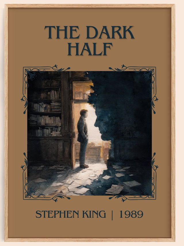 The Dark Half Classic Book Art Print by Stephen King