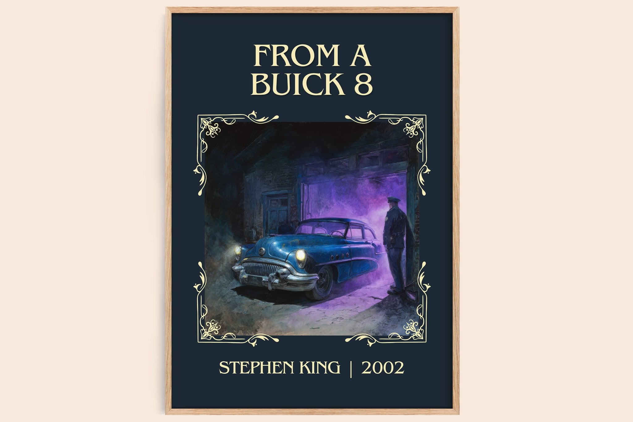 From a Buick 8 Classic Book Art Print by Stephen King