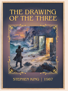The Drawing of the Three Classic Book Art Print by Stephen King
