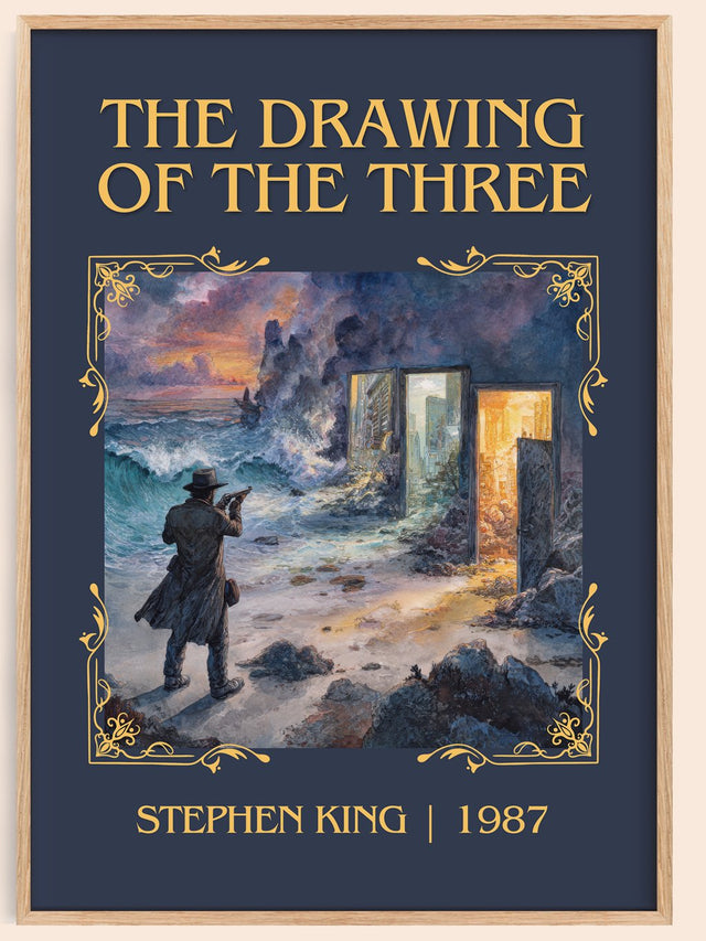 The Drawing of the Three Classic Book Art Print by Stephen King