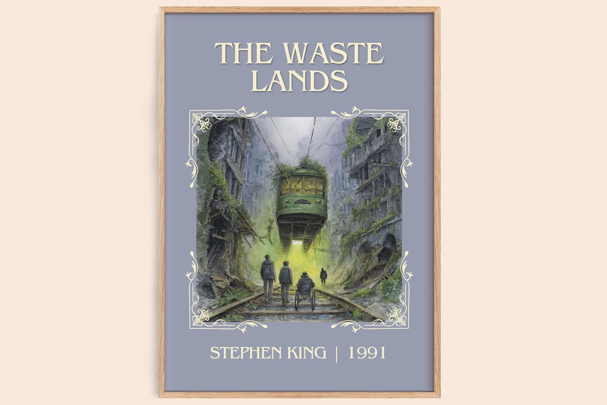 The waste lands Classic Book Art Print by Stephen King