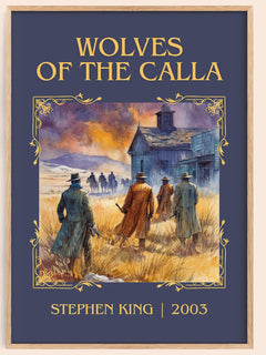 Wolves of the Calla Classic Book Art Print by Stephen King
