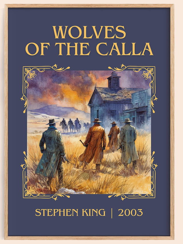Wolves of the Calla Classic Book Art Print by Stephen King