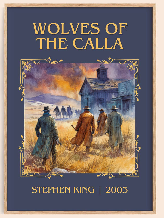 Wolves of the Calla Classic Book Art Print by Stephen King