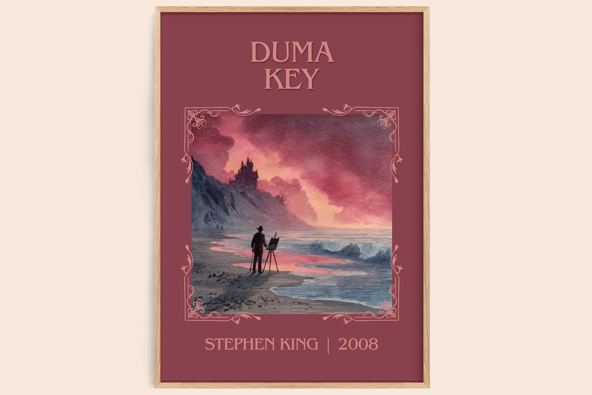Duma Key Classic Book Art Print by Stephen King