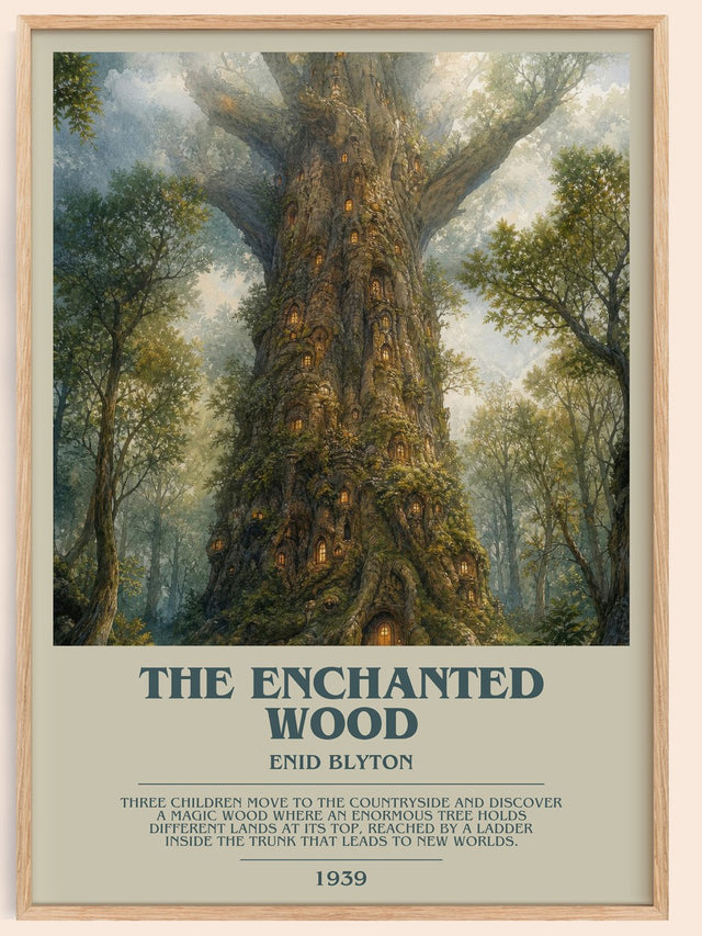 The Enchanted Wood Bookish Wall Art by Enid Blyton