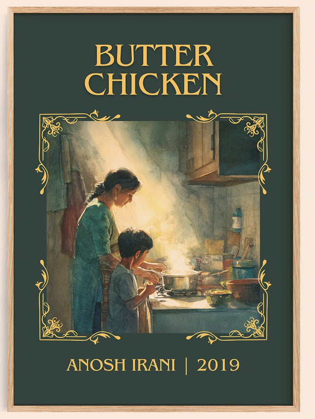 Butter Chicken Classic Book Art Print by Anosh Irani