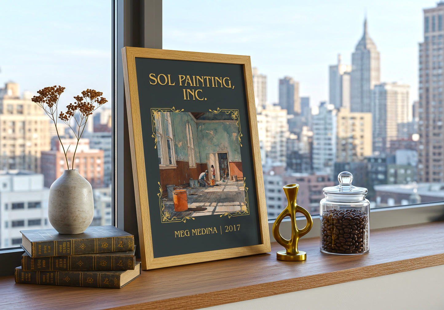 Sol Painting, Inc classic book art print paper finish options – matte satin gloss