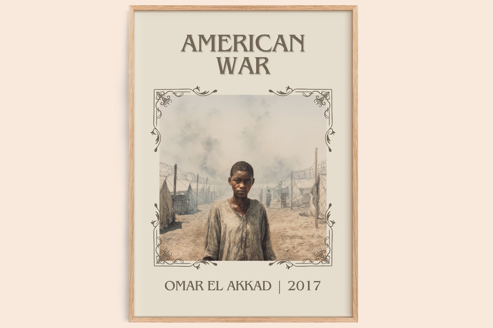 American War Classic Book Art Print by Omar El Akkad