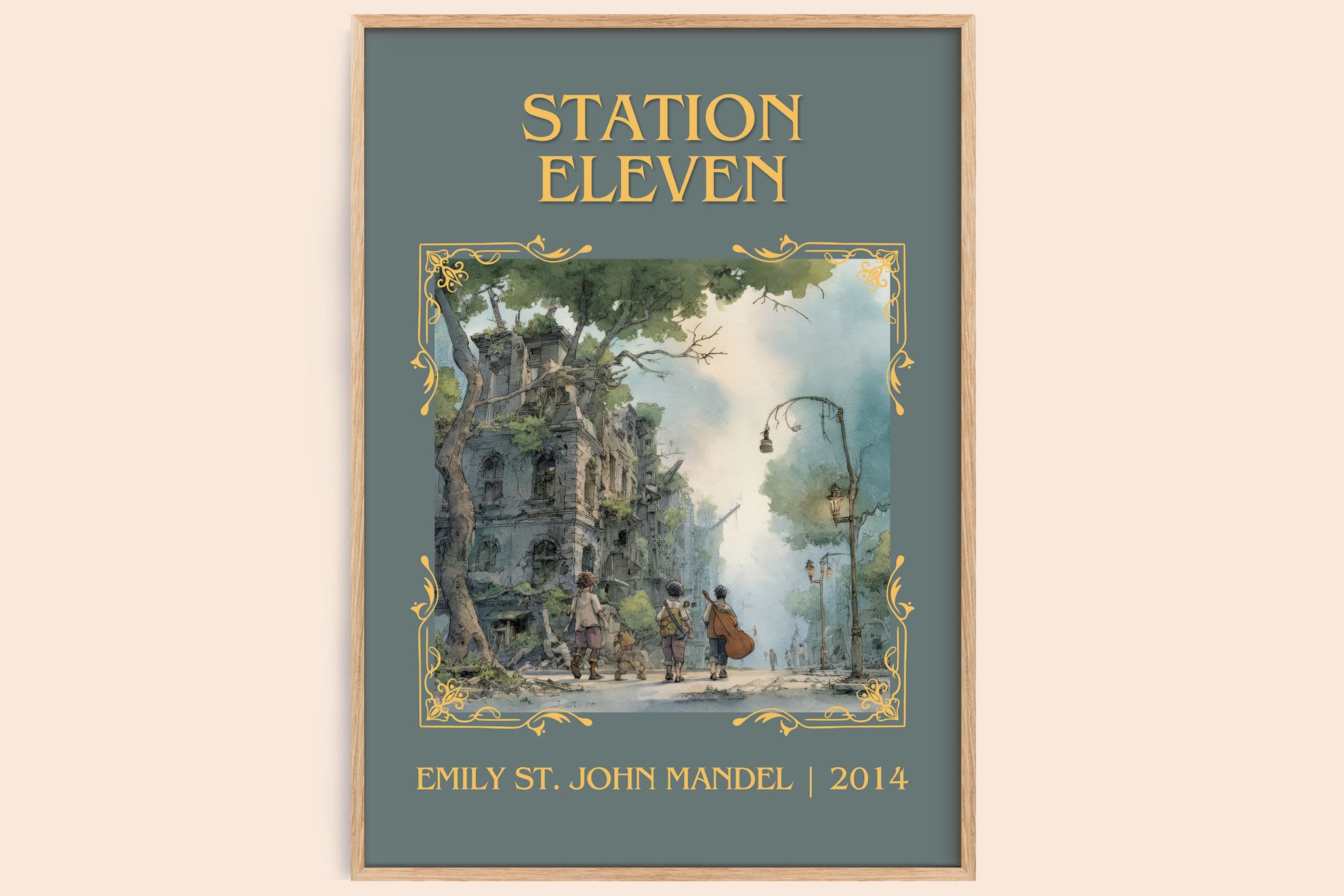 Station Eleven Classic Book Art Print by Emily St John Mandel