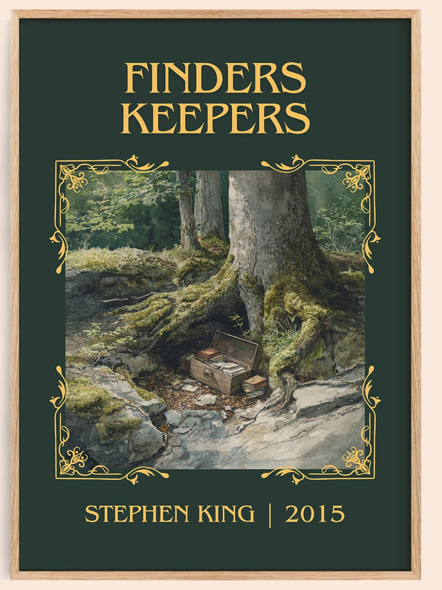 Finders Keepers Classic Book Art Print by Stephen King