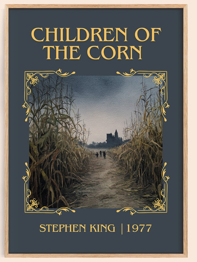 Children of the Corn Classic Book Art Print by Stephen King