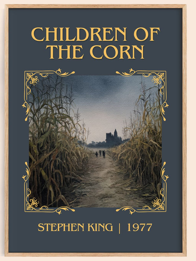 Children of the Corn Classic Book Art Print by Stephen King