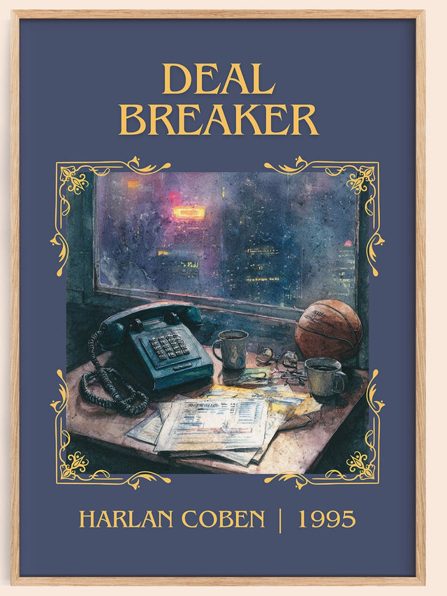 Deal Breaker Classic Book Art Print by Harlan Coben